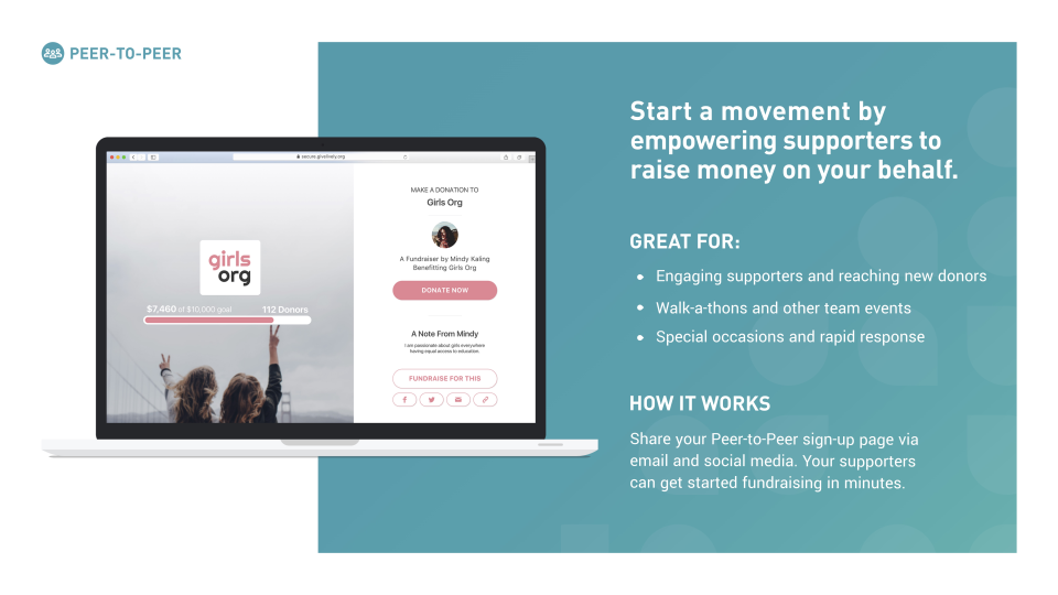 screenshot of Give Lively